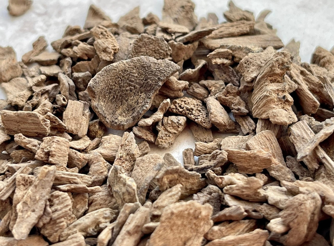 Close-up of small Filipino Agarwood pieces