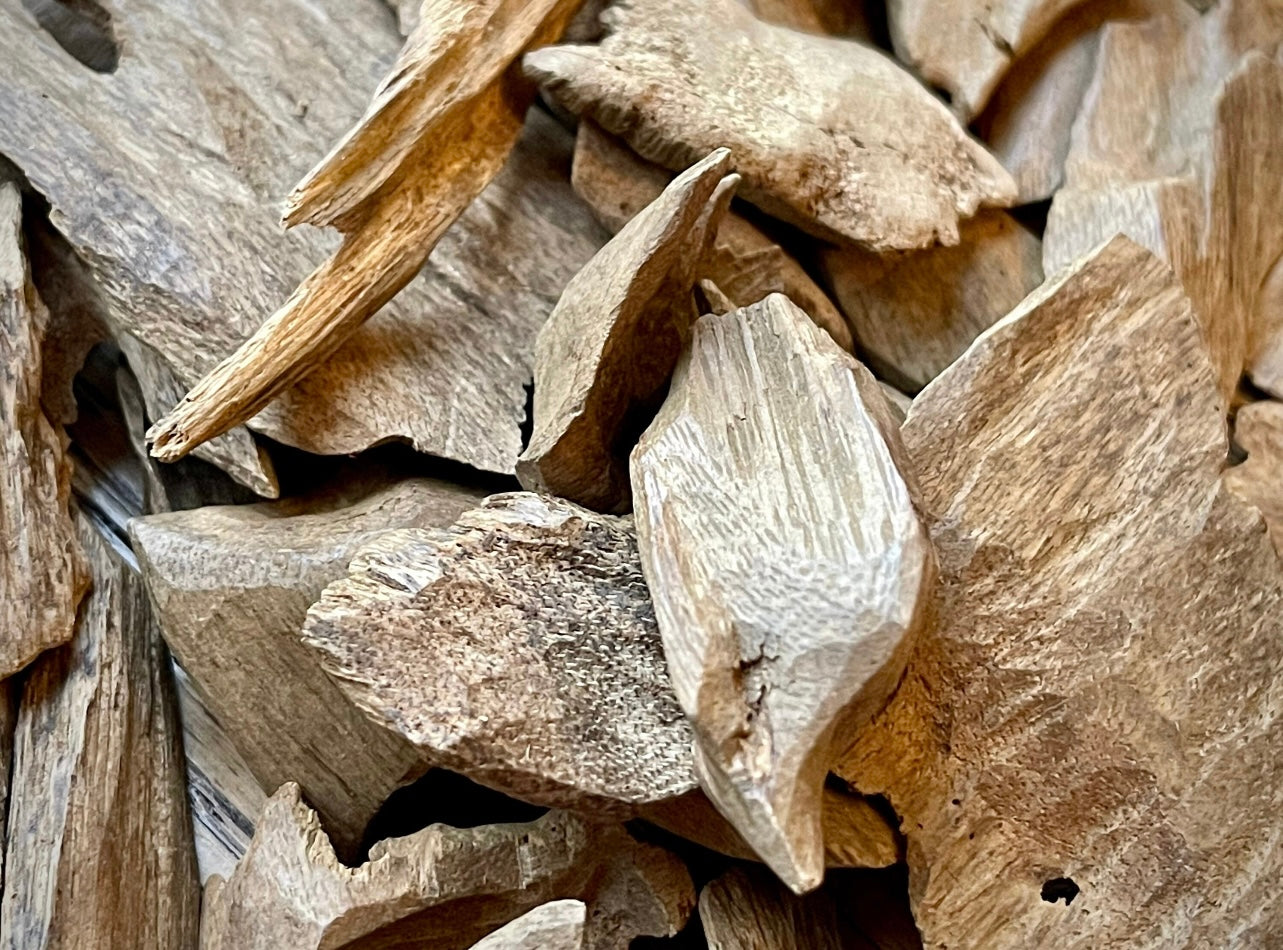 Close-up of Papua Agarwood pieces